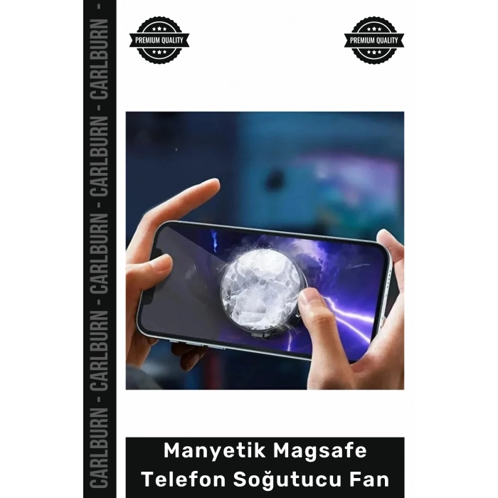 #Soğutucu Hızlı Isı Giderici Mobil Oyun İçerik Üretici Manyetik Magsafe Telefon Soğutucu Fan