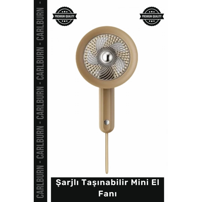 #Vantilatör 3 Kademeli Hız Ayarlı Kompakt Tasarım Güçlü Hava Akımı Şarjlı Taşınabilir Mini El Fanı