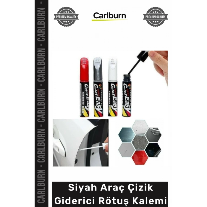 #RötuşKalemi Parlak Kaporta Boya Tamir Profesyonel Oto Bakım Siyah Araç Çizik Giderici Rötuş Kalemi