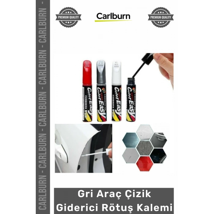 #RötuşBoya Metalik Gümüş Renk Boya Tamir Seti Kaporta Onarıcı Gri Araç Çizik Giderici Rötuş Kalemi