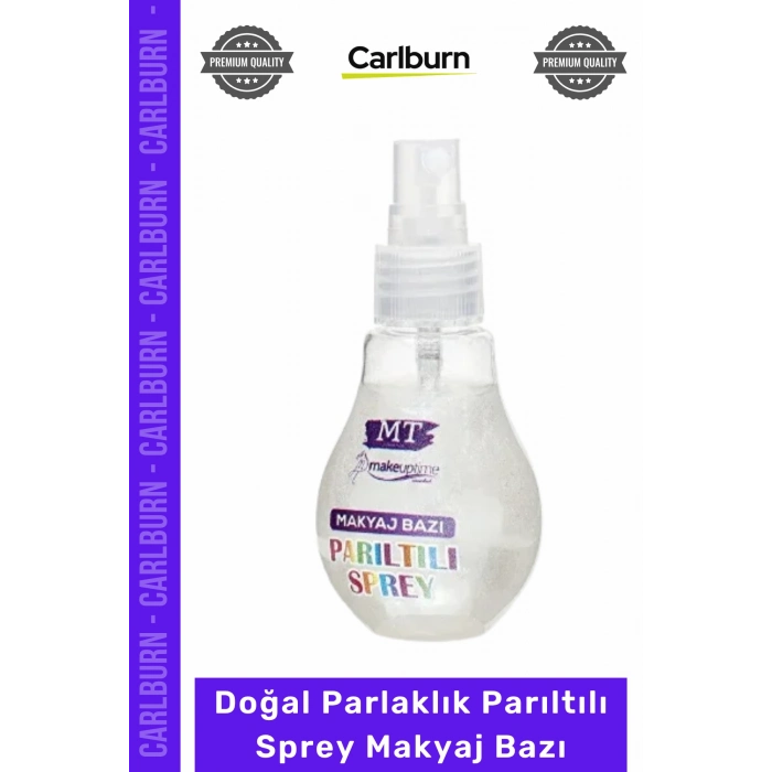 #Kozmetik Işıltılı Aydınlık Pürüzsüz Canlı Görünüm Doğal Parlaklık Parıltılı Sprey Makyaj Bazı