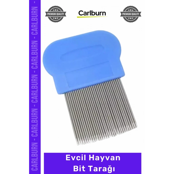 #Petshop Profesyonel Tasarım Metal Dişli Saç Derisi Dostu Kaymaz Saplı Hijyenik Sağlıklı Bit Tarağı