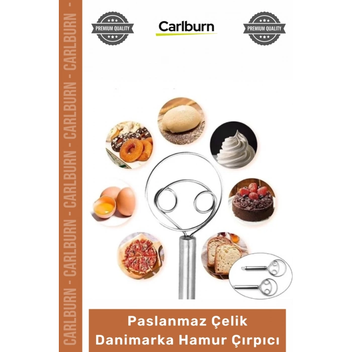 #Çırpıcı Ekipmanı Hamur Karıştırıcı Aleti Profesyonel Paslanmaz Çelik Danimarka Hamur Çırpıcı