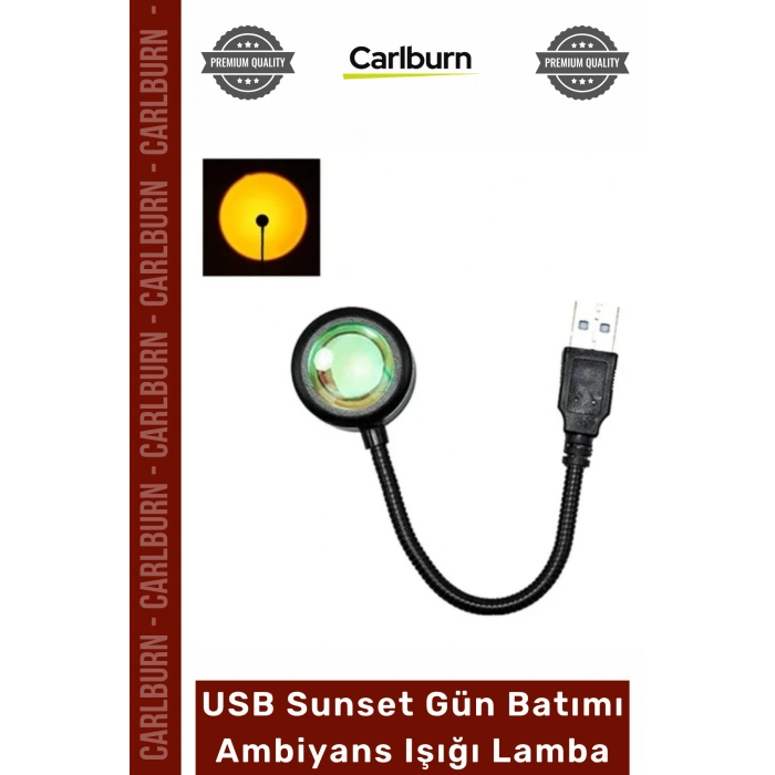 #GeceLambası Fotoğraf Video Çekim Esnek Gövde Taşınabilir USB Sunset Gün Batımı Ambiyans Işığı Lamba