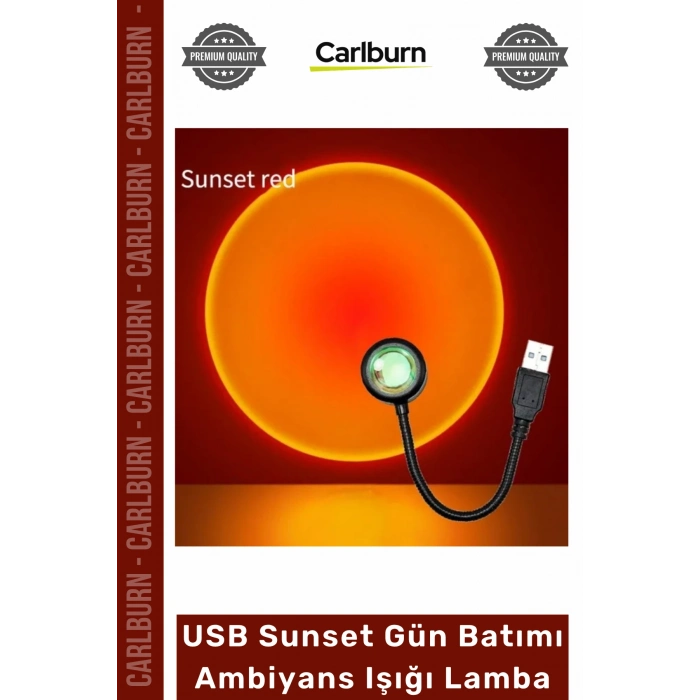 #GeceLambası Fotoğraf Video Çekim Esnek Gövde Taşınabilir USB Sunset Gün Batımı Ambiyans Işığı Lamba