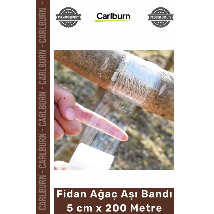 #AşıStreci Esnek Şeffaf Pratik Dayanıklı Bahçe Profesyonel Fidan Ağaç Aşı Bandı 5 cm x 200 Metre