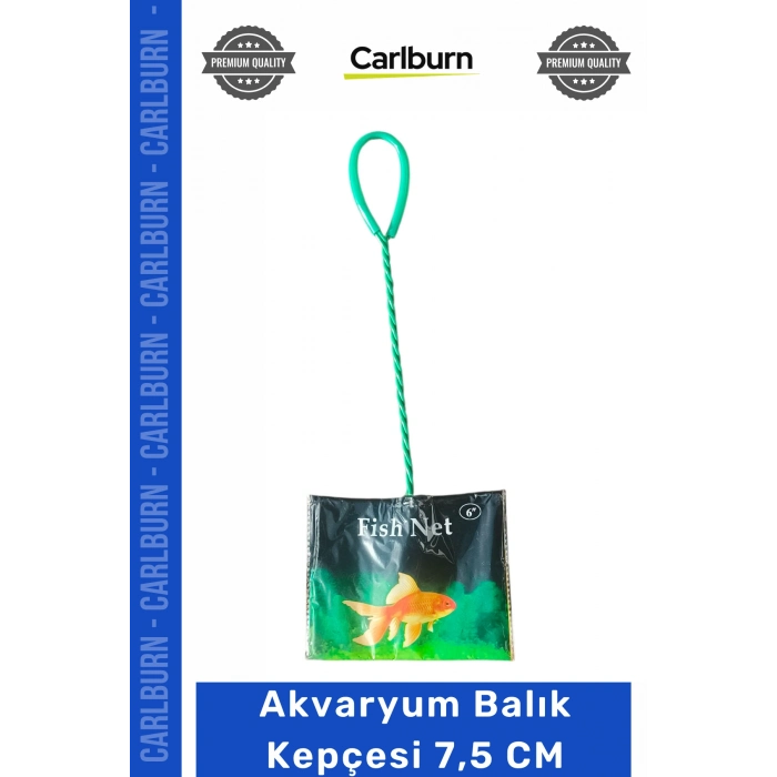 Özel Üretim Paslanmaz Dayanıklı İnce Gözenekli Yumuşak Fileli Sağlam Akvaryum Balık Kepçesi 7.5 CM