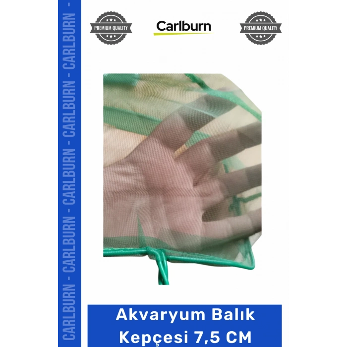 Özel Üretim Paslanmaz Dayanıklı İnce Gözenekli Yumuşak Fileli Sağlam Akvaryum Balık Kepçesi 7.5 CM