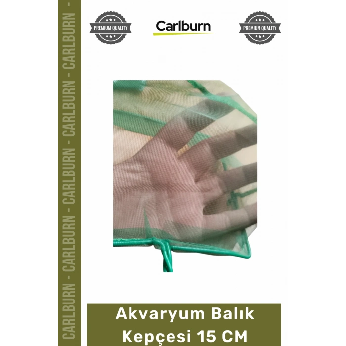 Özel Üretim Kaliteli Dayanıklı İnce Gözenekli Fileli Sağlam Gövdeli Akvaryum Balık Kepçesi 15 CM