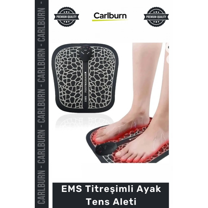 #TensAleti Masaj Terapi EMS Titreşimli Taşınabilir Ayarlanabilir Rahatlatıcı Pratik Ayak Tens Aleti