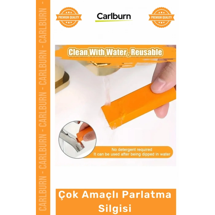 #Silgi Mutfak Lavabo Musluk Pas Leke Giderici Pratik Temizleyici Çok Amaçlı Parlatma Silgisi