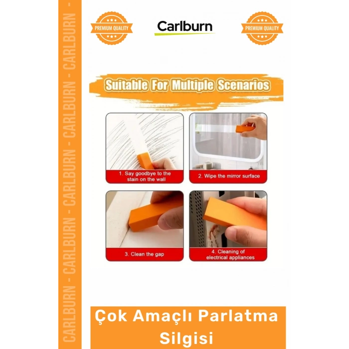 #Silgi Mutfak Lavabo Musluk Pas Leke Giderici Pratik Temizleyici Çok Amaçlı Parlatma Silgisi