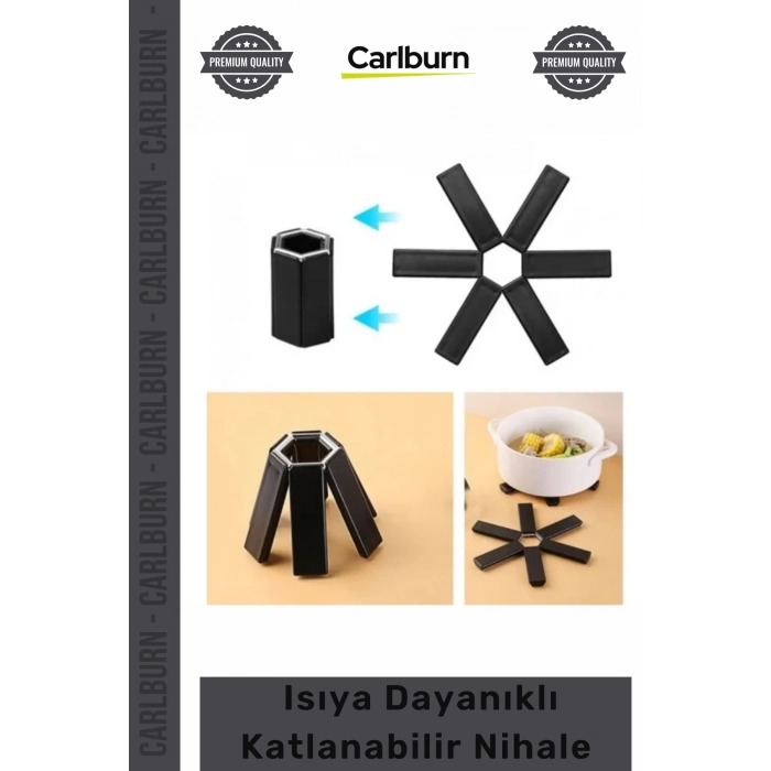 #Nihale Isıya Dayanıklı Mutfak Tezgah Koruyucu Pratik Şık Modern Plastik Katlanabilir Nihale