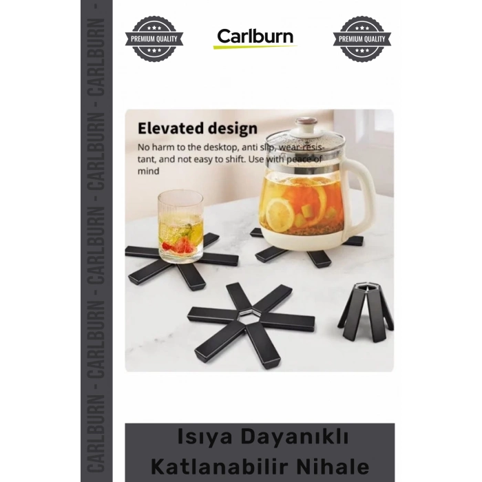 #Nihale Isıya Dayanıklı Mutfak Tezgah Koruyucu Pratik Şık Modern Plastik Katlanabilir Nihale