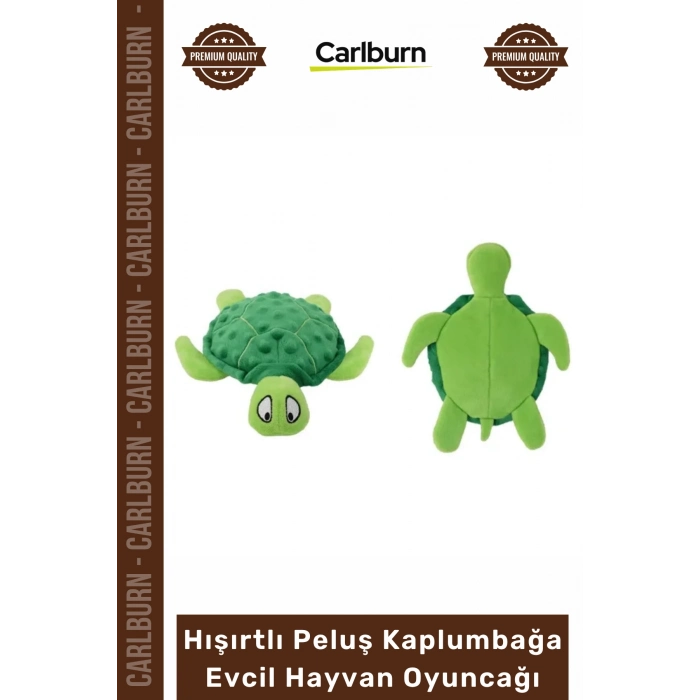 #Petshop Yumuşak Sesli Diş Kaşıyıcı Köpek Eğitici Hışırtlı Peluş Kaplumbağa Evcil Hayvan Oyuncağı