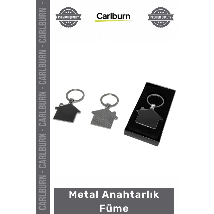 Özel Üretim Lüks Dayanıklı Şık Logolu Promosyon Kaliteli Aksesuar Hediye Metal Anahtarlık Füme