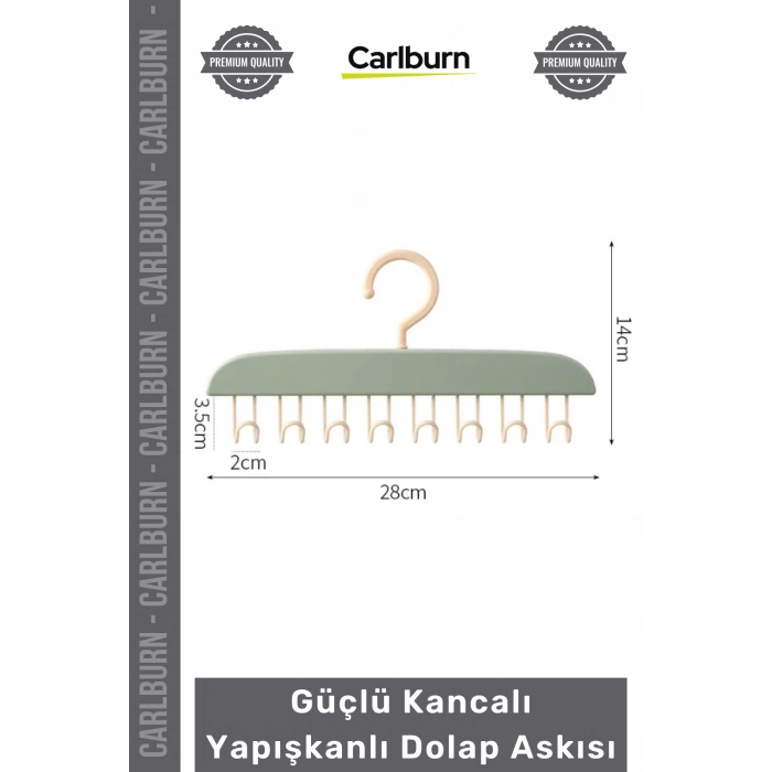 Özel Üretim Mutfak Banyo Kapı Arkası Düzenleyici Pratik Güçlü Kancalı Yapışkanlı Dolap Askısı
