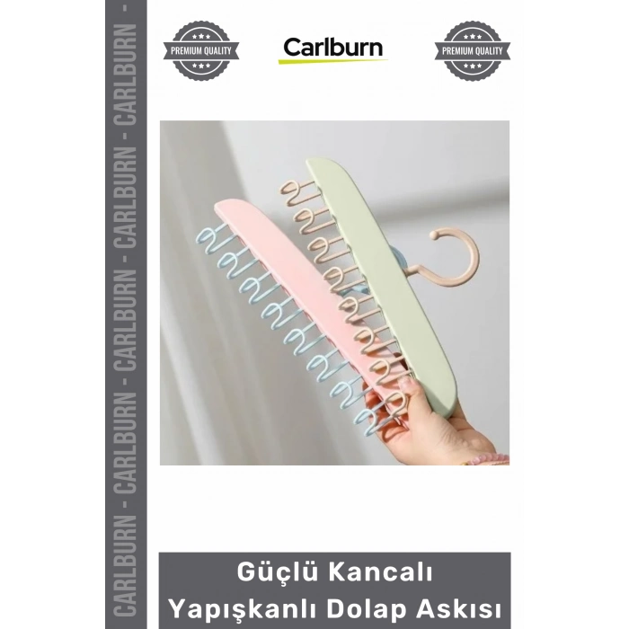 Özel Üretim Mutfak Banyo Kapı Arkası Düzenleyici Pratik Güçlü Kancalı Yapışkanlı Dolap Askısı
