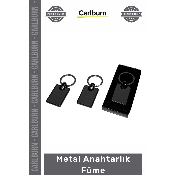 Promosyon Lazer Baskı Logolu Kurumsal Dayanıklı Şık Tasarım Hediyelik Paslanmaz Metal Anahtarlık