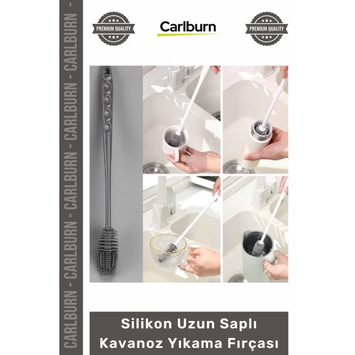 #Fırça 360 Derece Bebek Süt Şişesi Temizleyici Dar Bardak Silikon Uzun Saplı Kavanoz Yıkama Fırçası