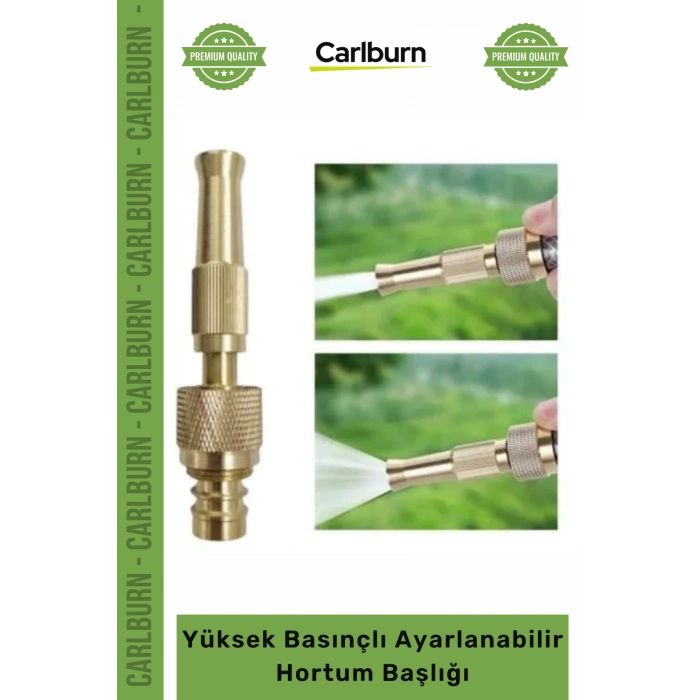 Özel Üretim Bakır Nipel Bahçe Araba Yıkama Aparatı Yüksek Basınçlı Ayarlanabilir Hortum Başlığı