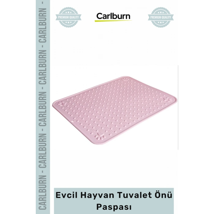 Özel Üretim Kaymaz PVC Yıkanabilir Kedi Köpek Kum Tutucu Hijyenik Evcil Hayvan Tuvalet Önü Paspası