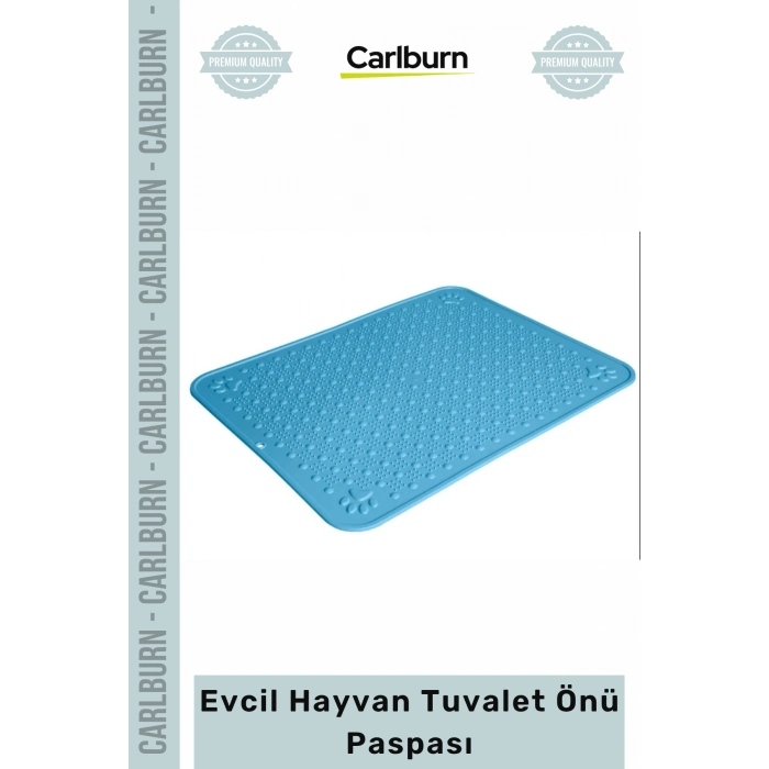 Özel Üretim Kaymaz PVC Yıkanabilir Kedi Köpek Kum Tutucu Hijyenik Evcil Hayvan Tuvalet Önü Paspası
