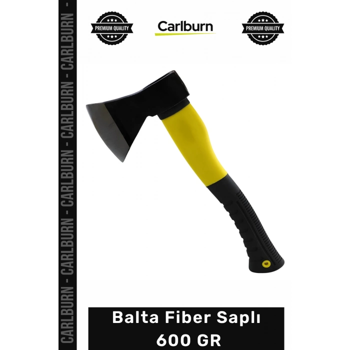 #BaltaKeskin Sağlam Kamp Baltası Odun Ağaç Kesme Kesim Ayırma Dağcı Balta Fiber Saplı 600 GR