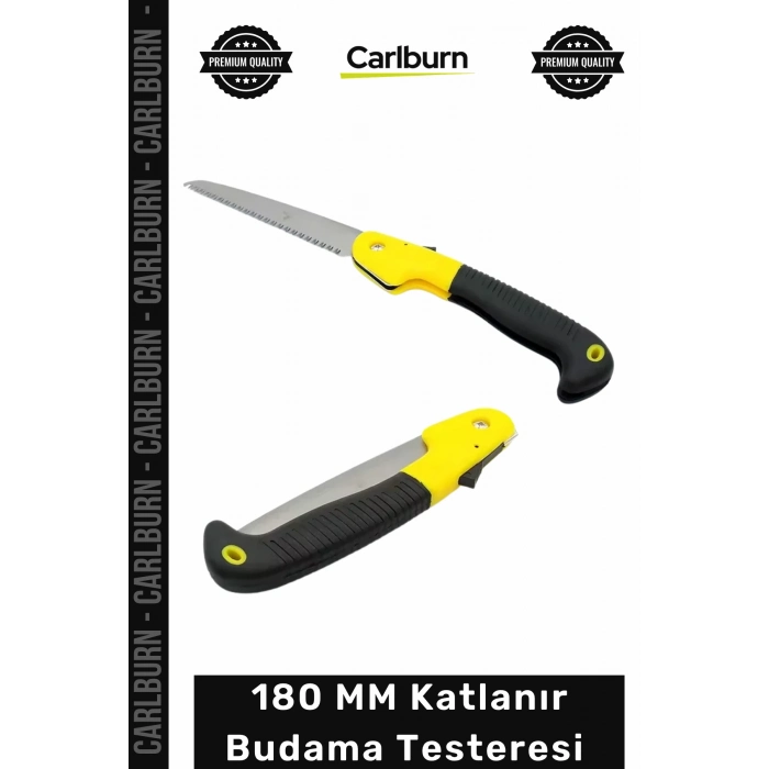 #Testere Profesyonel Çelik Keskin Portatif Ergonomik 180 MM Katlanır Budama Testeresi Çakı Tipi