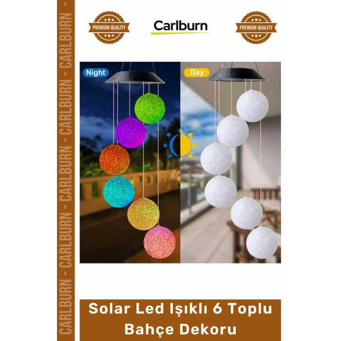#Solar Peyzaj Aydınlatma Dekoratif Dış Mekan Solar Led Işıklı 6 Toplu Bahçe Dekoru Renkli Işık
