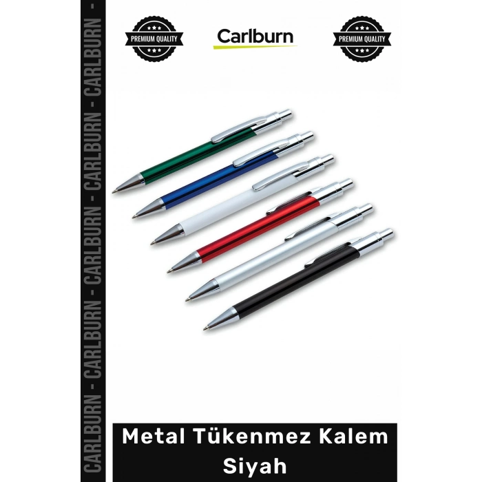 #Kalem Kurumsal Hediye Lüks Mat Tasarım Şık Kaliteli Ofis Gereci Metal Tükenmez Kalem Siyah