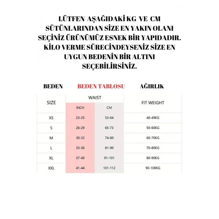 Balenli 3 Kademeli Ağraflı Şekillendirici Bel Lateks Korse Siyah