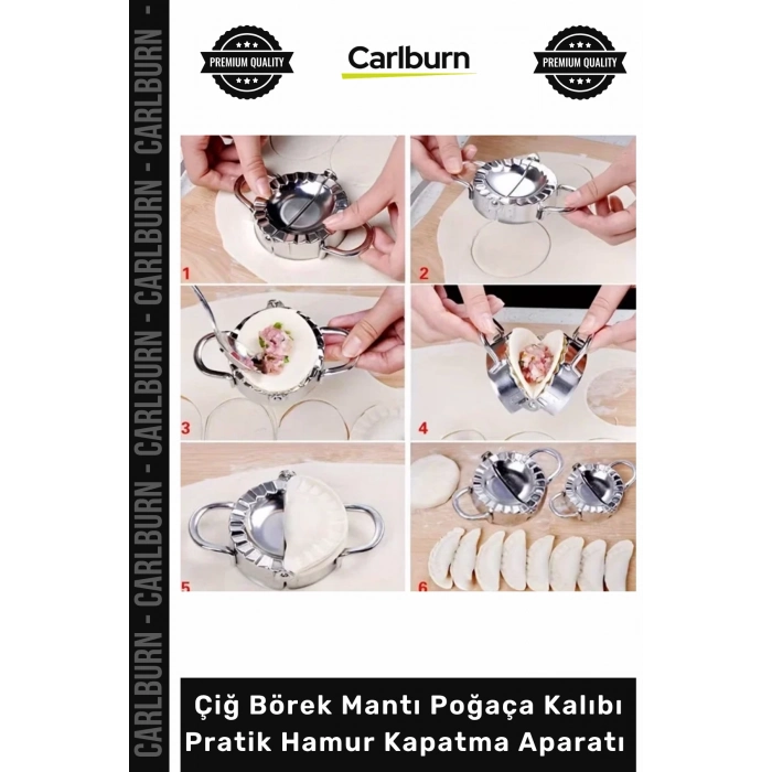 #HamurKesme Paslanmaz Çelik Mantı Kurabiye Donut Kesici 75 cm Profesyonel Yuvarlak Hamur Kesme Kalıbı