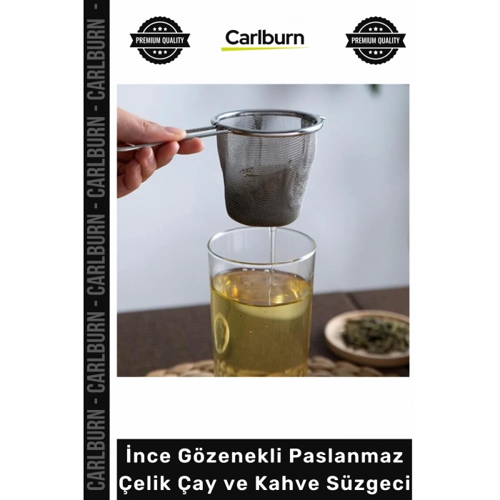 #Süzgeç Mikro Filtre Ergonomik Kupa Demlik İnce Gözenekli Paslanmaz Çelik Çay Kahve Süzgeci