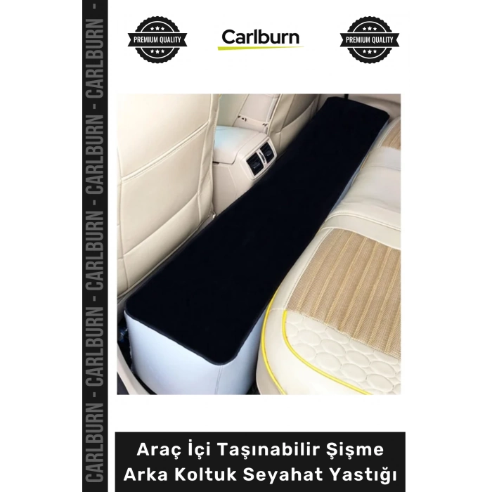 Özel Üretim Konforlu Bacak Dinlendirme SUV Araç İçi Taşınabilir Şişme Arka Koltuk Seyahat Yastığı