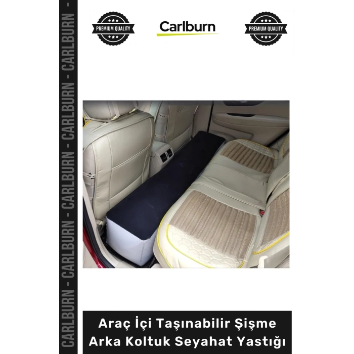 Özel Üretim Konforlu Bacak Dinlendirme SUV Araç İçi Taşınabilir Şişme Arka Koltuk Seyahat Yastığı