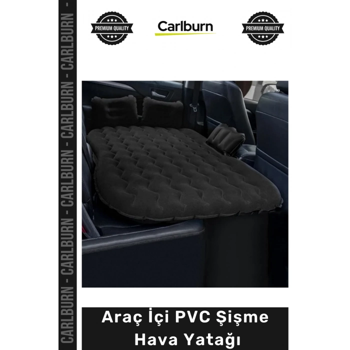 Premium SUV Araba Kamp Yatağı Arka Koltuk Konforlu Seyahat Uyku Minderi Araç İçi PVC Şişme Hava Yatağı