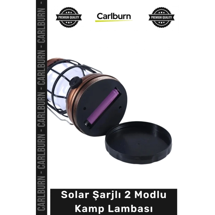 #KampLambası Retro Gaz Lambası Tasarım Şarjlı Dış Mekan Solar Şarjlı 2 Modlu Dekoratif Kamp Lambası