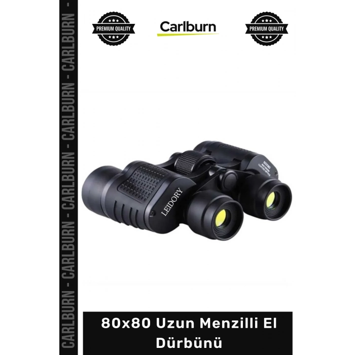 #Dürbün Profesyonel HD Görüntü Gece Görüşlü Avcılık Kamp Doğa Gözlem 80x80 Uzun Menzilli El Çift Dürbünü