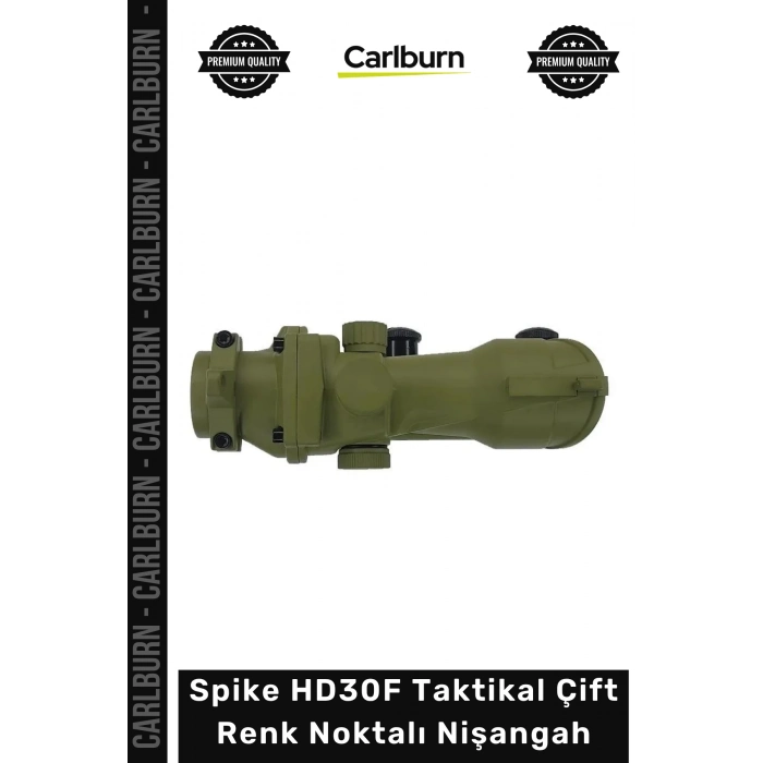#Nişangah Reddot Avcılık Tüfek Dürbün Airsoft Ray Spike HD30F Taktikal Çift Renk Noktalı Nişangah