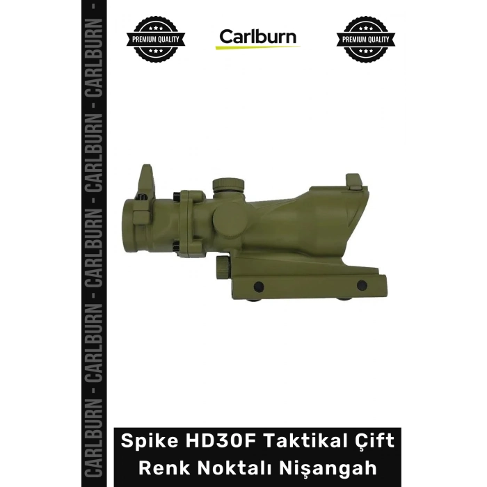 #Nişangah Reddot Avcılık Tüfek Dürbün Airsoft Ray Spike HD30F Taktikal Çift Renk Noktalı Nişangah