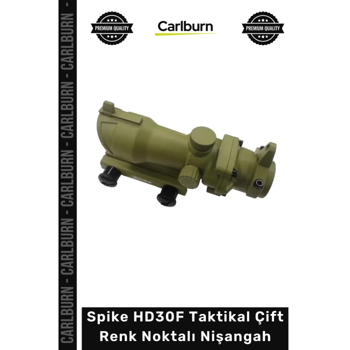 #Nişangah Reddot Avcılık Tüfek Dürbün Airsoft Ray Spike HD30F Taktikal Çift Renk Noktalı Nişangah