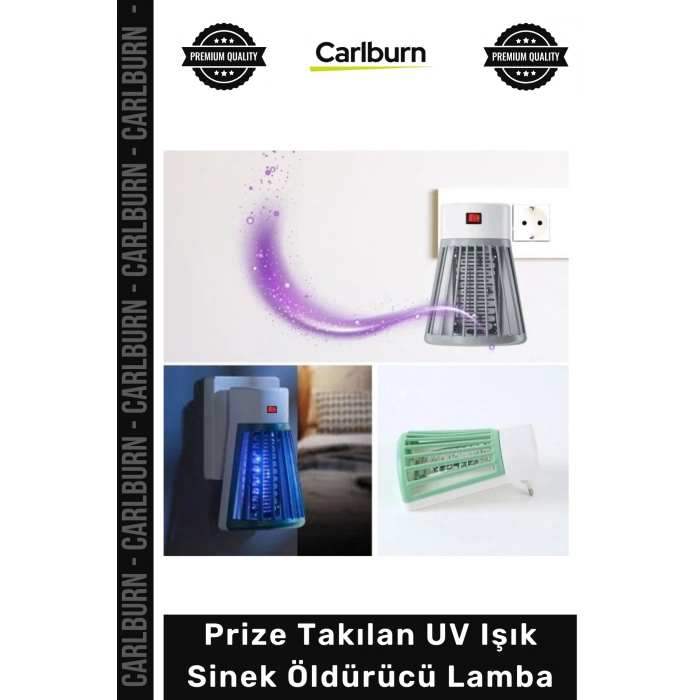 #SinekÖldürücü Sessiz Ekonomik Güçlü Haşere Böcek Kovucu Prize Takılan UV Işık Sinek Öldürücü Lamba 1W