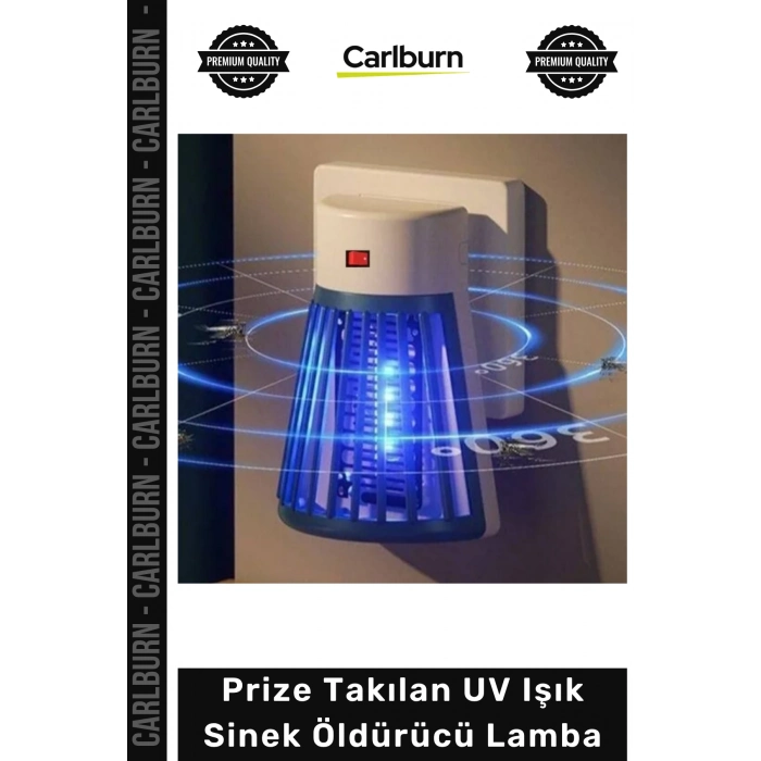#SinekÖldürücü Sessiz Ekonomik Güçlü Haşere Böcek Kovucu Prize Takılan UV Işık Sinek Öldürücü Lamba 1W