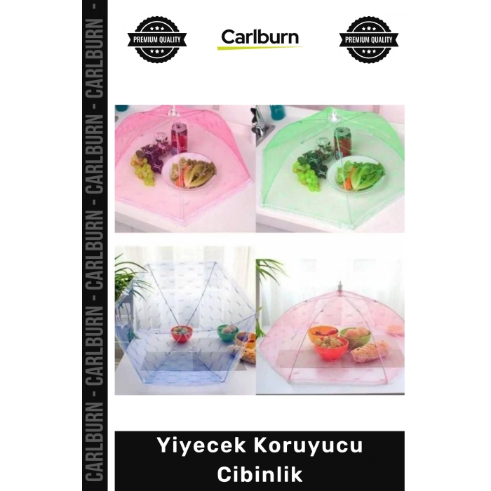 Açık Hava Kamp Piknik Yiyecekleri Sinek Haşere Toz Kalkanı Katlanır Yiyecek Koruyucu Cibinlik