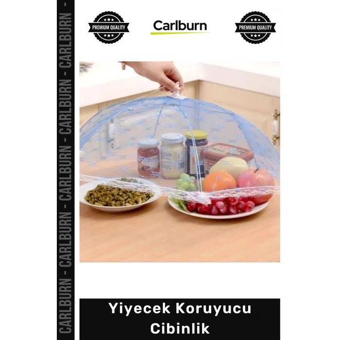 Açık Hava Kamp Piknik Yiyecekleri Sinek Haşere Toz Kalkanı Katlanır Yiyecek Koruyucu Cibinlik