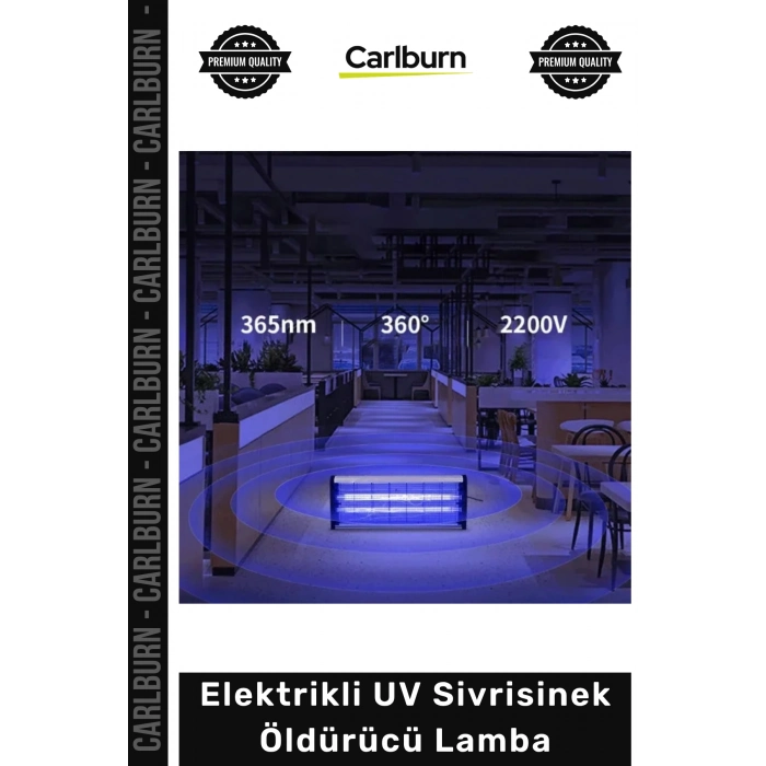 Özel Üretim 2200V 365nm Profesyonel Sinek Kovucu Haşere Tuzak Elektrikli UV Sivrisinek Öldürücü Lamba