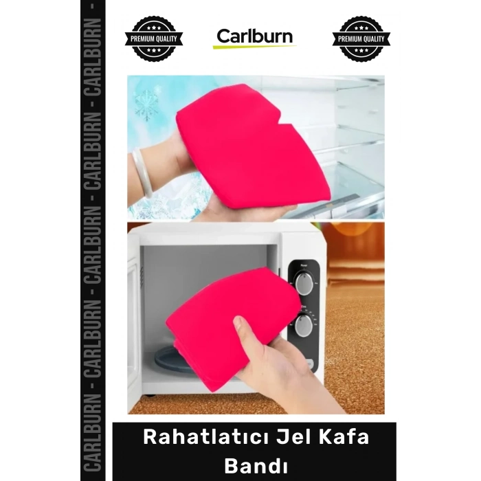 #JelBandı Sıcak Soğuk Kompres Baş Ağrısı Giderici Elastik Terapi Rahatlatıcı Jel Kafa Bandı