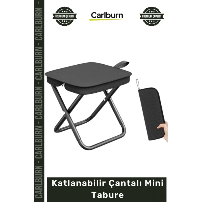 #Tabure Kamp Piknik Balıkçı Taburesi Portatif Sağlam Hafif Katlanabilir Çantalı Mini Tabure