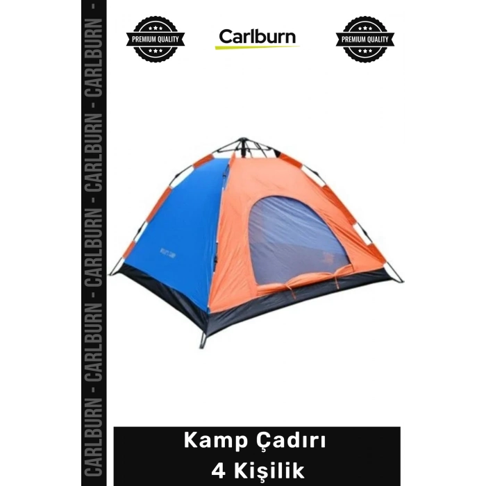 #Çadır Su Geçirmez Pratik Kolay Kurulum Taşıma Çantalı Cibinlikli Oxford Kamp Çadırı 4 Kişilik